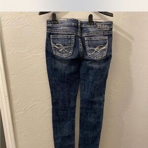 Silver Jeans Blue Skinny Denim